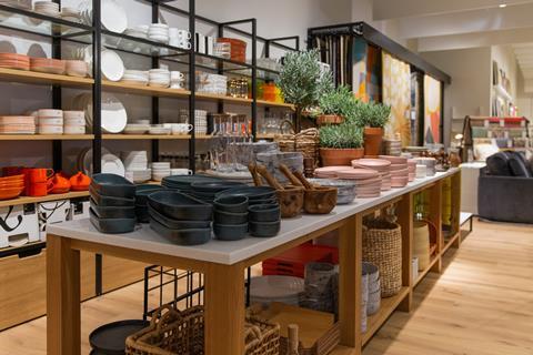 Habitat said its new flagship is an "evolved" version of its Tottenham Court Road store.